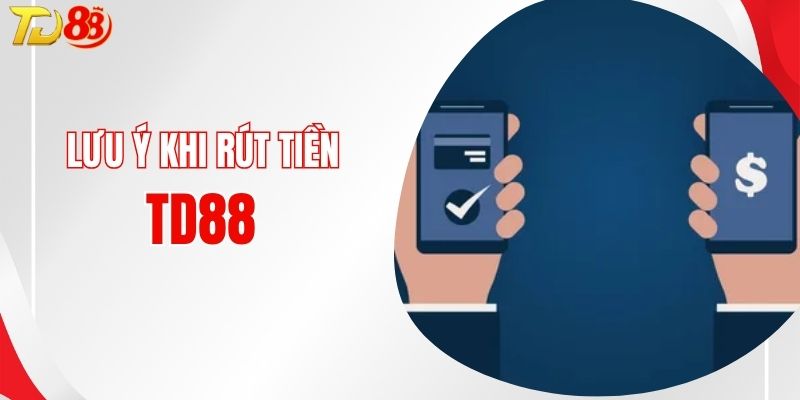 Lưu ý khi rút tiền TD88